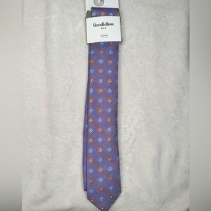Good fellow & Co Men's Purple Floral   Neck Tie One Size